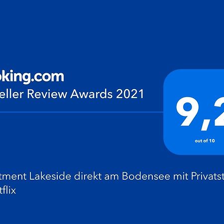Auszeit Apartment Lakeside Mit Privatstrand FDH Exterior foto